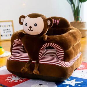 Cute monkey sitter sofa –Soft infant sitting chair for toddlers