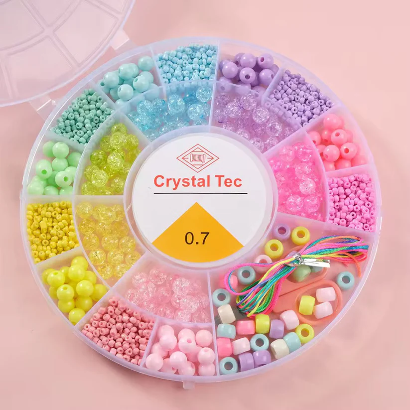 Mini Kids DIY Jewelry Bead Kit – Mixed Beads