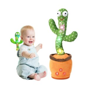Dancing & Talking Cactus Toy with LED Lights