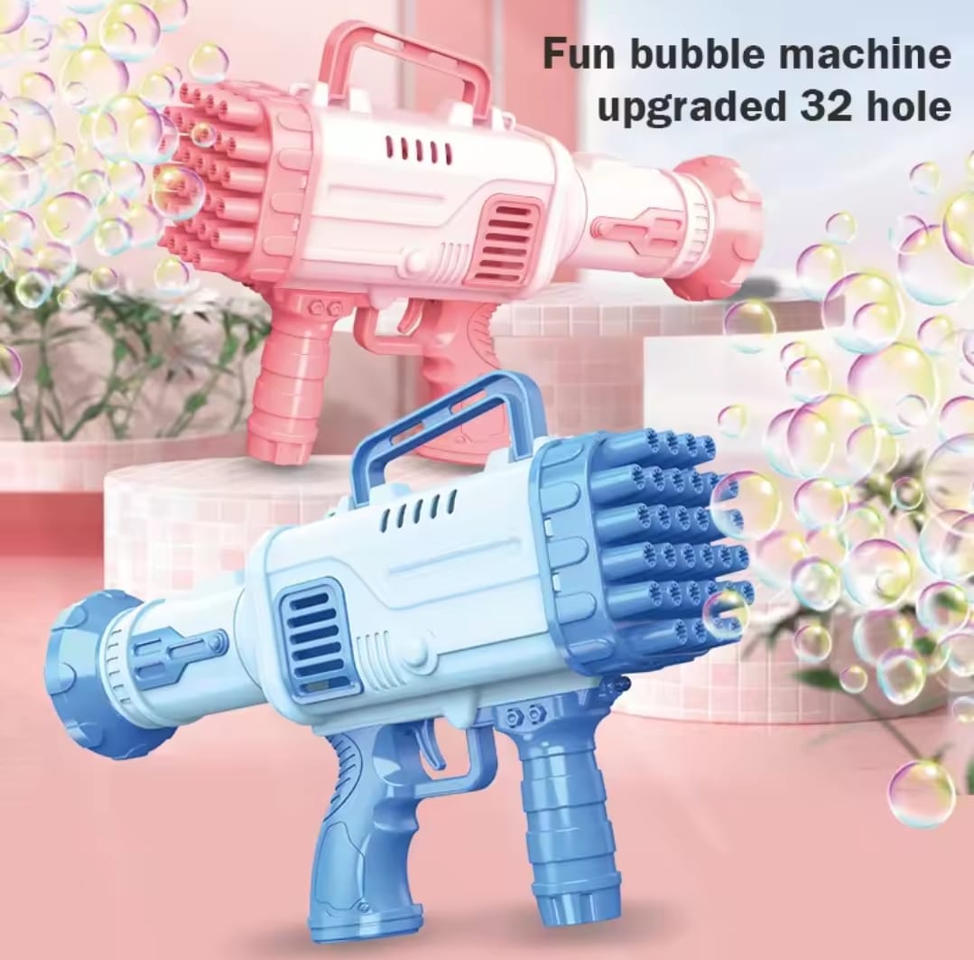 32 holes Electric Bubble Gun
