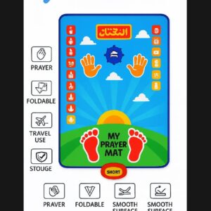 Interactive Prayer Mat for kids