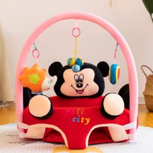 Baby Plush Sitting Chair with Play Gym